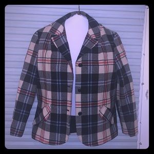 Vintage Bobbie Brooks Plaid Jacket